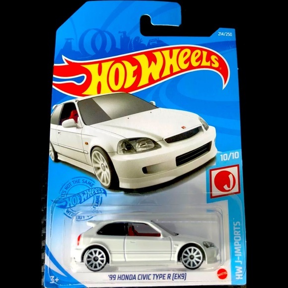 COPY - Hot Wheels 99 Honda Civic Type r (ek9) - Picture 1 of 3